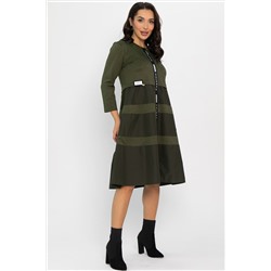 Платье Наири (хаки) П14427-5М