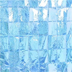 Праздничный занавес голография, 100 × 200 см., цвет голубой