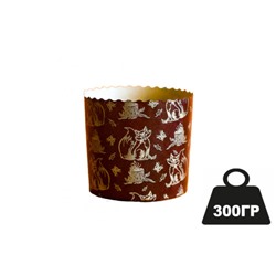 Форма для куличей panettone d110*85h мм ХБ 300г/1шт