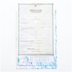 Папка для свидетельства о рождении, А5 «Мальчик»