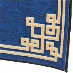 Коврик для ванной 60*90  Босфор синий