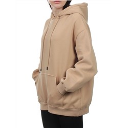 2610 BEIGE Толстовка женская (85% хлопок, 10% полиэстер, 5% спандекс)
