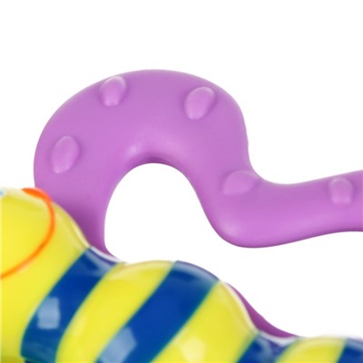 Погремушка Крошка Я «Бабочка» с эластичными элементами, в пакете, от 3 мес.