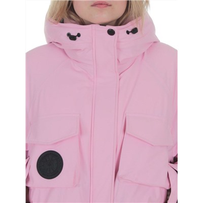 H24-280 PINK Куртка пуховая женская (утиный пух)