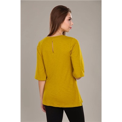 Блузка Канзас горчичный ИвК
