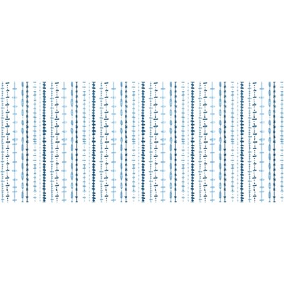 Вафельное полотно набивное / Средиземноморье 1