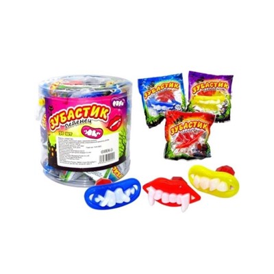 Леденец "Зубастик" (банка - 30 шт.)