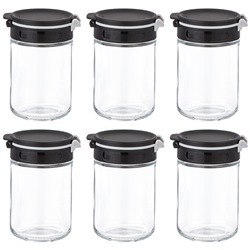 НАБОР ЕМКОСТЕЙ ДЛЯ СПЕЦИЙ 6ШТ 200МЛ AGNESS