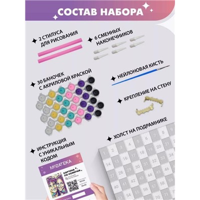Картина по номерам по фото "Neon" (30*40 см)