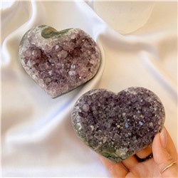 Радуга Самоцветов Друза "сердце" из Аметиста