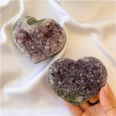 Радуга Самоцветов Друза "сердце" из Аметиста