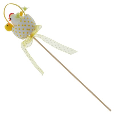 GAEM Изделие декоративное (вставка) "Яйцо пасхальное" (4*7) (блок 12 шт), L5 W5 H26 см, 4в.