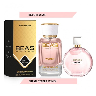 Beas W544 C Chance Tender Women edp 50 ml парфюм, Парфюм женский Beas W544 создан по мотивам аромата C Chance Tender