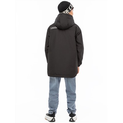 Куртка утеплённая для мальчика NIKASTYLE 4м6525 Черный Nikastyle
