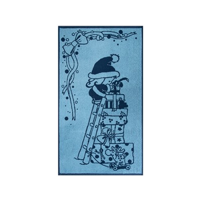 Полотенце махровое 6с103.412ж1 Малышка(джинс) 50х90см