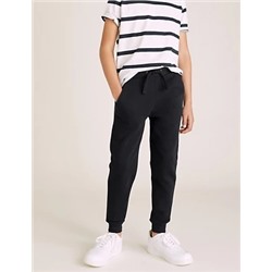 2pk Cotton Joggers (6-16 Yrs)