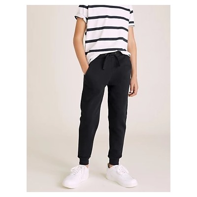 2pk Cotton Joggers (6-16 Yrs)