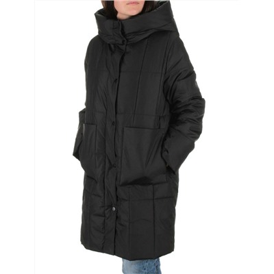 22342 BLACK Куртка зимняя женская (150 гр. холлофайбера)