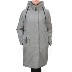 21-975 GREY Пальто зимнее женское AIKESDFRS (200 гр. холлофайбера)