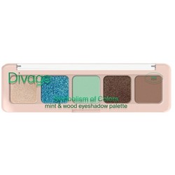 Divage Палетка Теней для век Symbolism Of Colors Mint&wood
