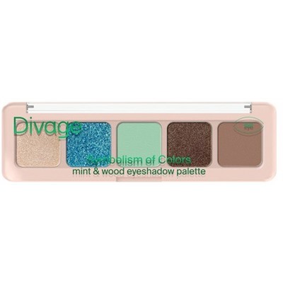 Divage Палетка Теней для век Symbolism Of Colors Mint&wood