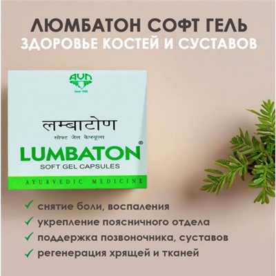 Лумбатон 120 кап, Lumbaton