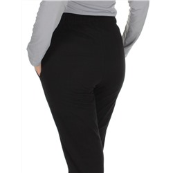 Q-05 BLACK Брюки спортивные женские (85% хлопок, 15% полиэстер)
