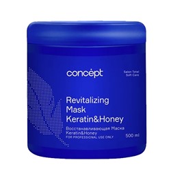 Concept Salon Total Soft Care МАСКА КЕРАТИН и МЁД восстанавл. волос 500 мл