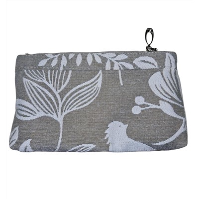 51 Косметичка Берген Крупный Серый 21х14х3см 2520338