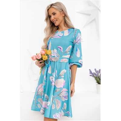 Платье Изабелла (бирюзовое) П13789-45М