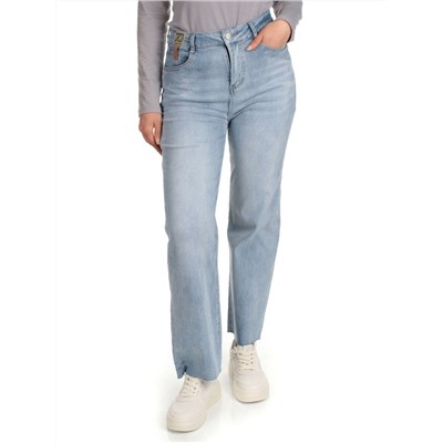 10106 BLUE Джинсы короткие женские AMG JEANS