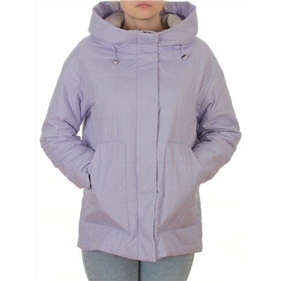 9607 LILAC Куртка стеганная демисезонная женская (100 гр. холлофайбер)