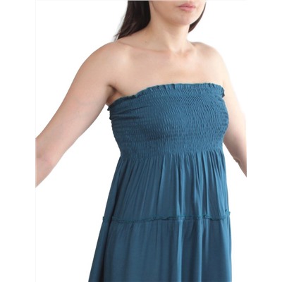 168 DK. BLUE Сарафан женский (100% хлопок)