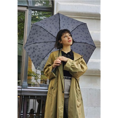 L852-3459 JacquardFloral (Жаккардовый цветок) Зонт женский механика Fulton