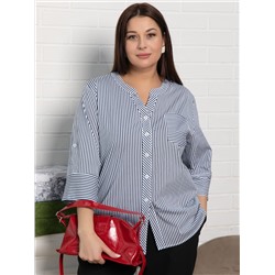 Блуза Азалия (белая/полоска) Б15363-20М