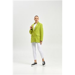 Пальто женское демисезонное 27100 лайм
