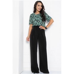 Блуза Алита (зеленая) Б12378-25