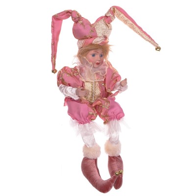 GAEM Игрушка набивная "Клоун" (муз, L16 W14 H38 см