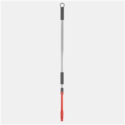 Швабра для мытья пола с телескопической ручкой 160 см, гибкой штангой 40 см и насадкой