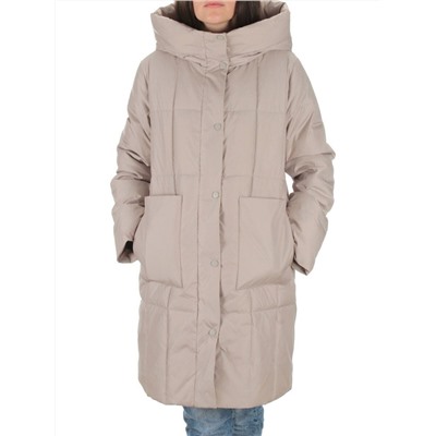 22342 BEIGE Куртка зимняя женская (150 гр. холлофайбера)