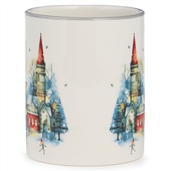 КРУЖКА AGNESS "С НОВЫМ ГОДОМ!" 320 МЛ,11,5*8*9,5 СМ