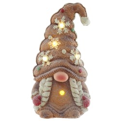 Фигурка декоративная с подсветкой "Гном"(3хААА,н/п), L21,5 W16 H41 см