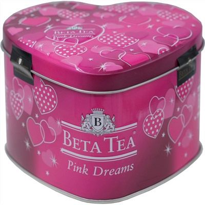 BETA TEA. Сердце. Розовые мечты 50 гр. жест.банка