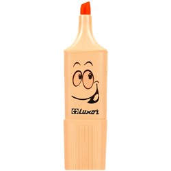 Текстовыделители Luxor "Eyeliter Pastel" пастельный оранжевый, 1-4,5мм