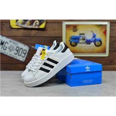 Adidas Superstar из натуральной кожи