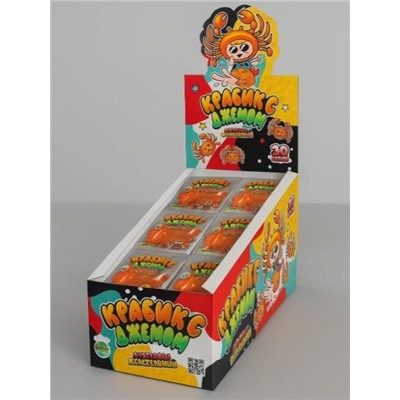 Мармелад жевательный "КРАБИК", с джемом (30шт*13гр)