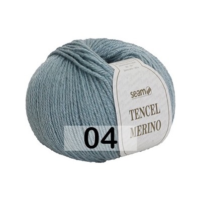 Пряжа Сеам Tencel Merino