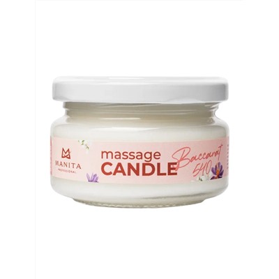 Manita Professional Свеча массажная / Baccarat 540, 100 мл