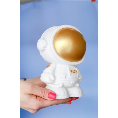 Копилка «Astronaut», gold, (18 см), пластик