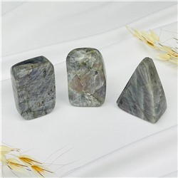 Радуга Самоцветов Срез (экран) из камня Лабрадор полированный в ассортименте